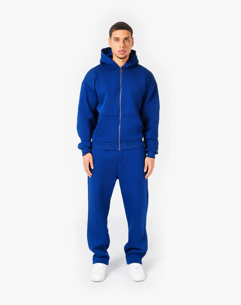 TRACKSUIT SET ZIP-HOODIE (ROYAL BLUE)