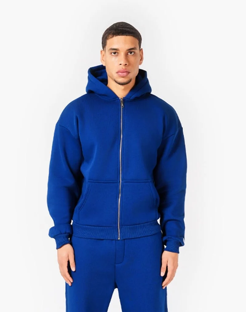 TRACKSUIT SET ZIP-HOODIE (ROYAL BLUE)
