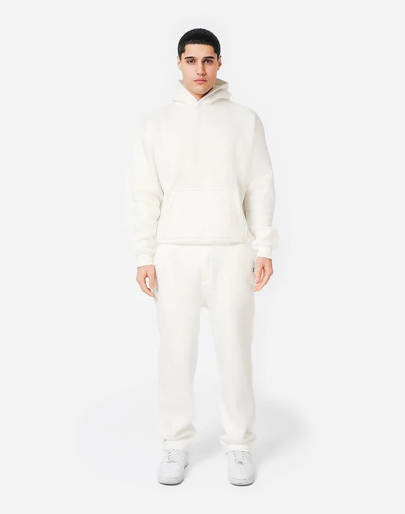 BASIC OPEN LEG JOGGER (CREAM WHITE)
