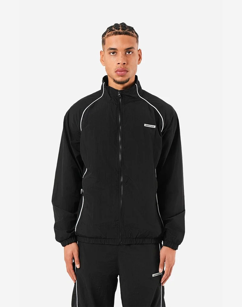 NYLON TRACK SUIT (BLACK)