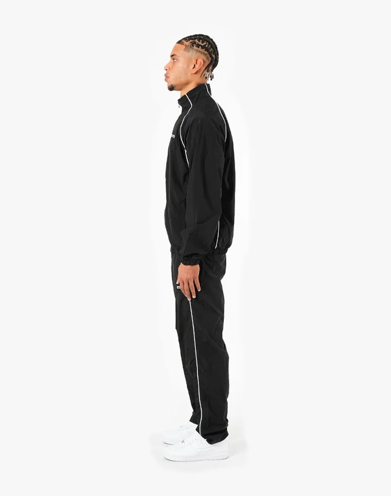 NYLON TRACK SUIT (BLACK)