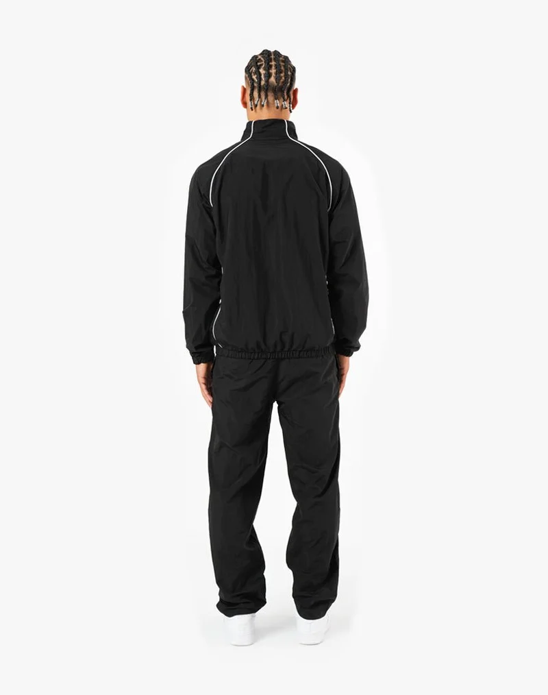NYLON TRACK SUIT (BLACK)
