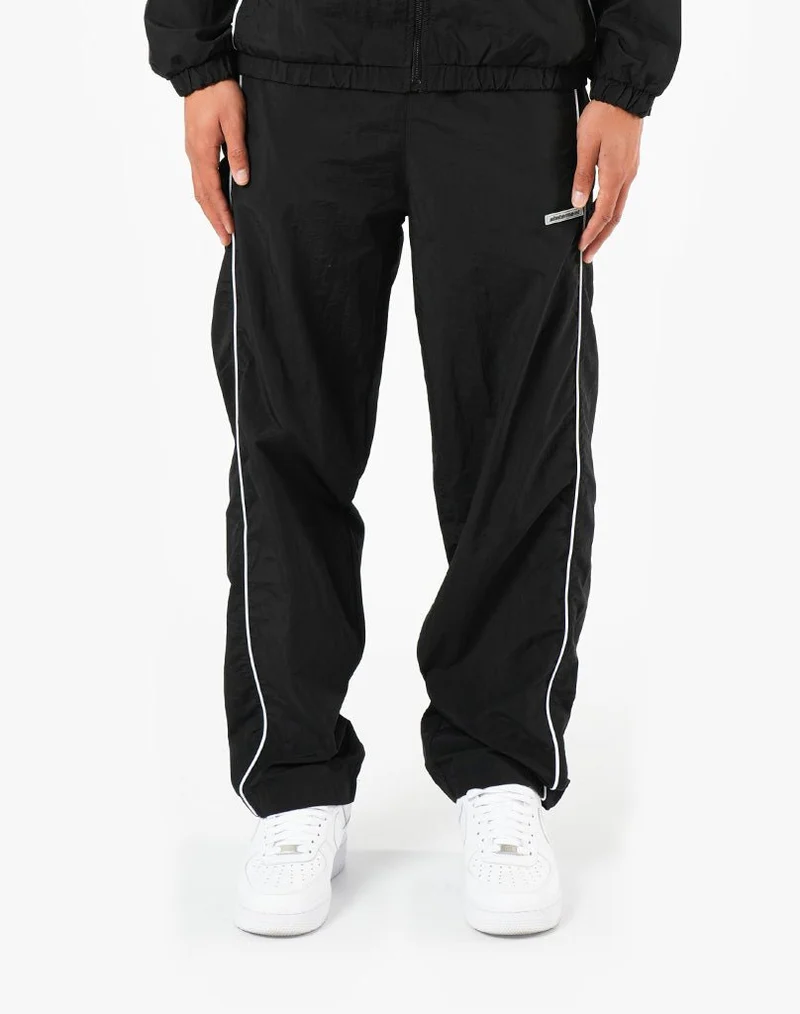NYLON TRACK SUIT (BLACK)