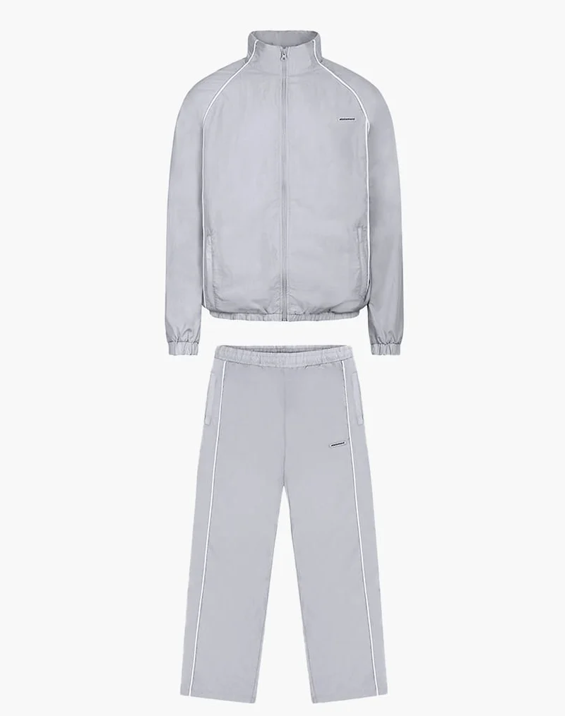 NYLON TRACK SUIT (GREY)
