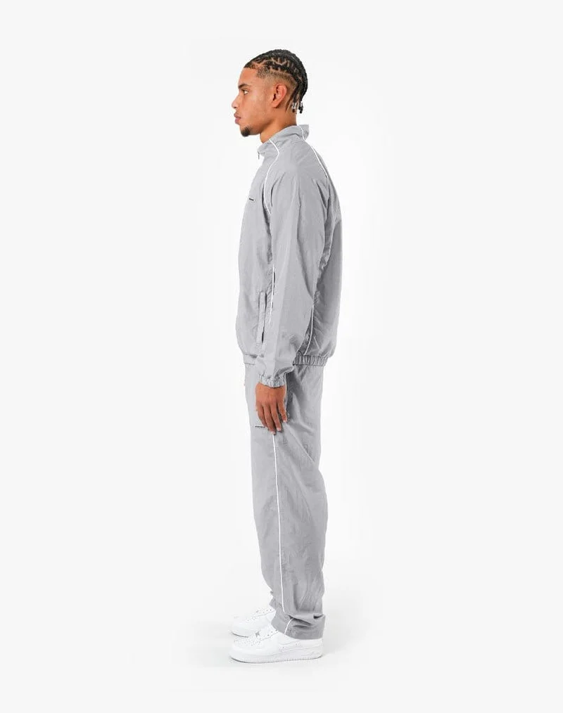 NYLON TRACK SUIT (GREY)