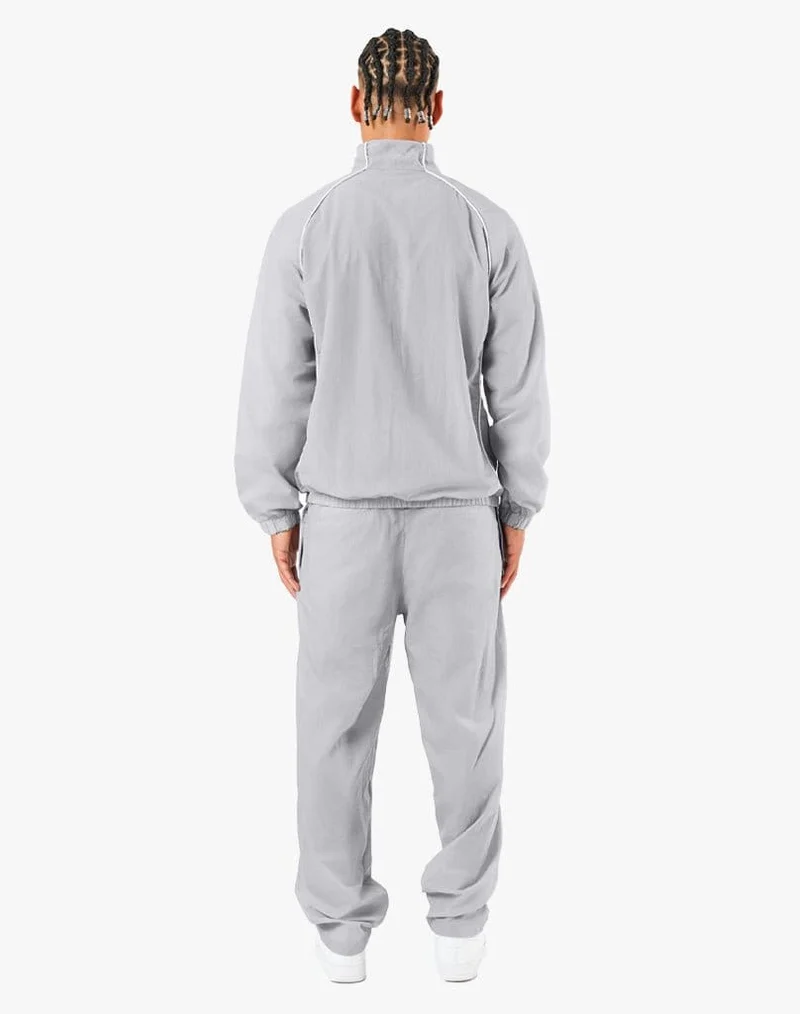NYLON TRACK SUIT (GREY)