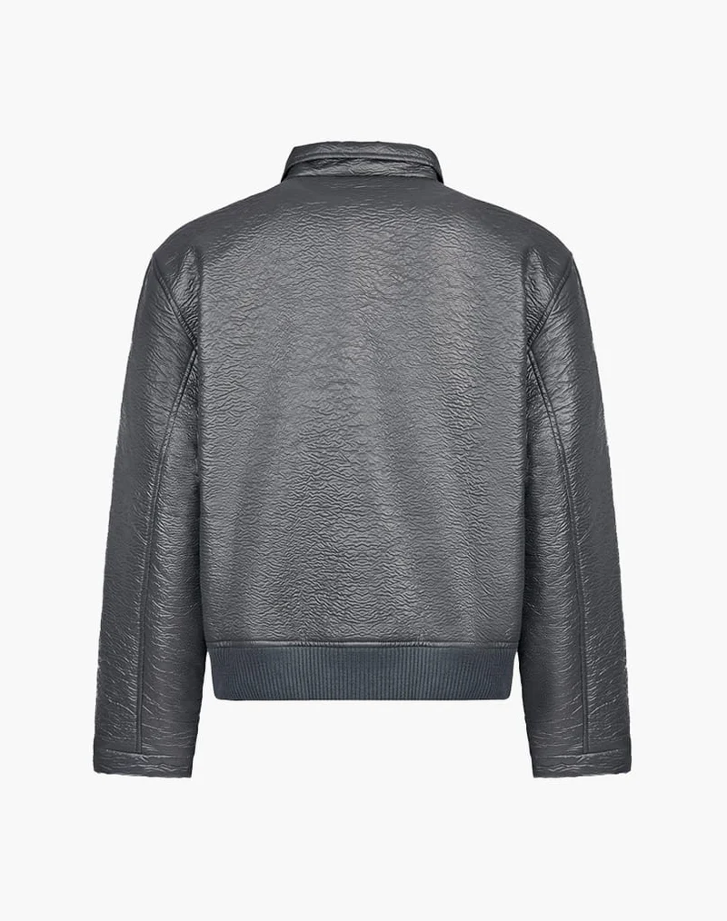 STMT BOMBER JACKET (GREY)