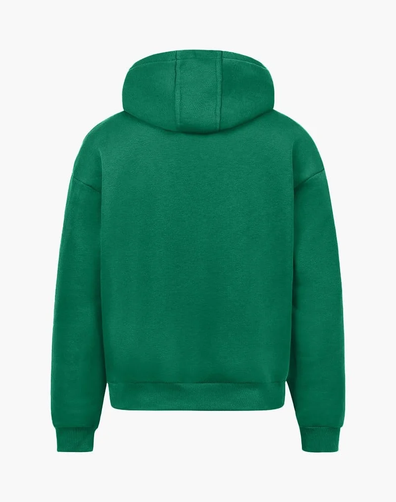 ROUTE 66 ZIP-HOODIE (WOOD GREEN)