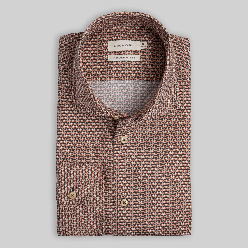 Hemd Modern Fit Grafikdruck