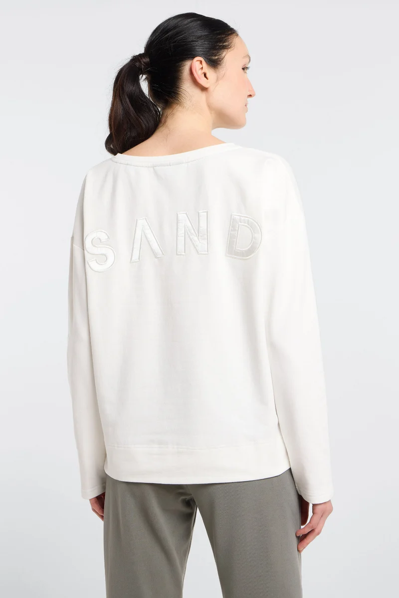 Elbsand Sweatshirt Aleah cloud white