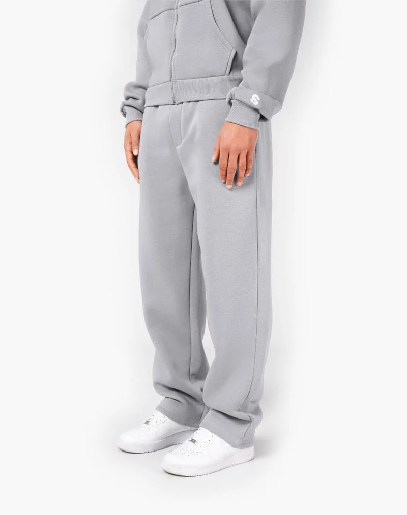 TRACKSUIT SET ZIP-HOODIE (GREY)