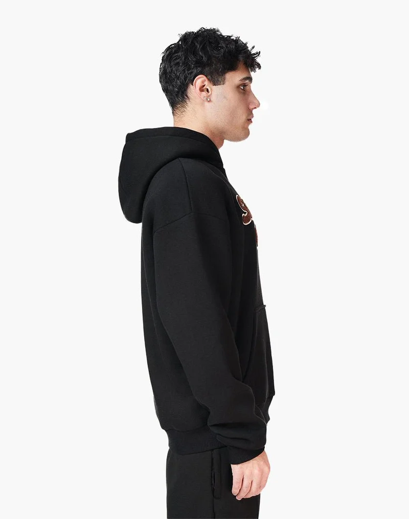 RETRO HOODIE (BLACK)
