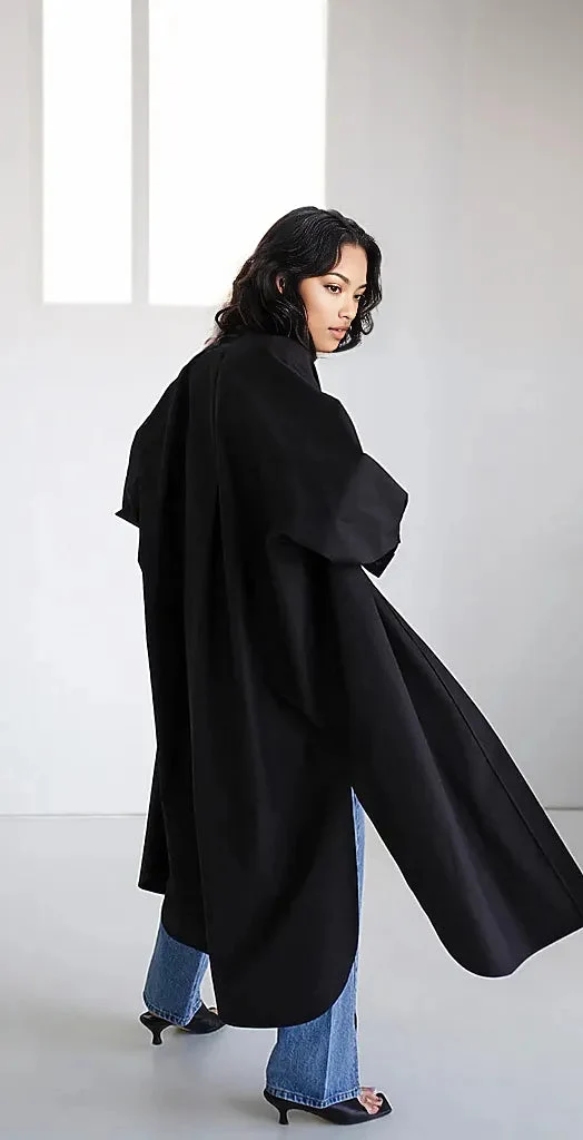 Jazz Up Oversized Fit Maxi Basic Shirt Blouse