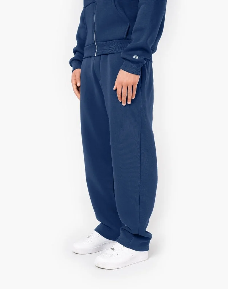 TRACKSUIT SET ZIP-HOODIE (DARK BLUE)