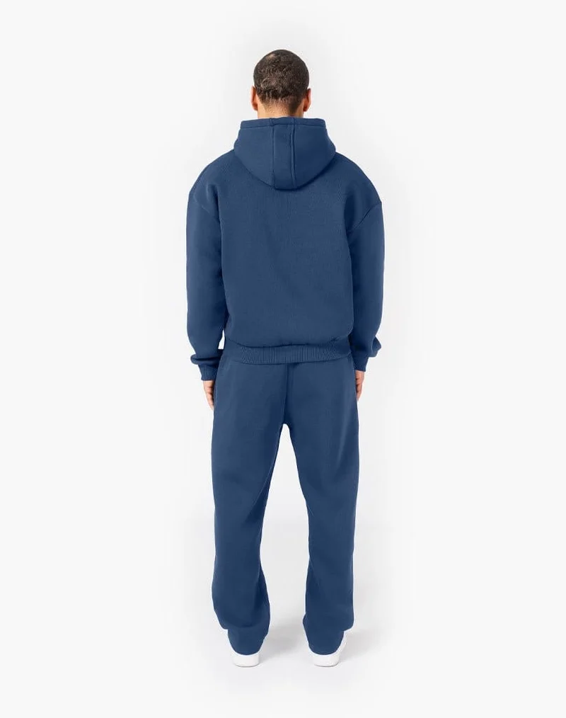 TRACKSUIT SET ZIP-HOODIE (DARK BLUE)