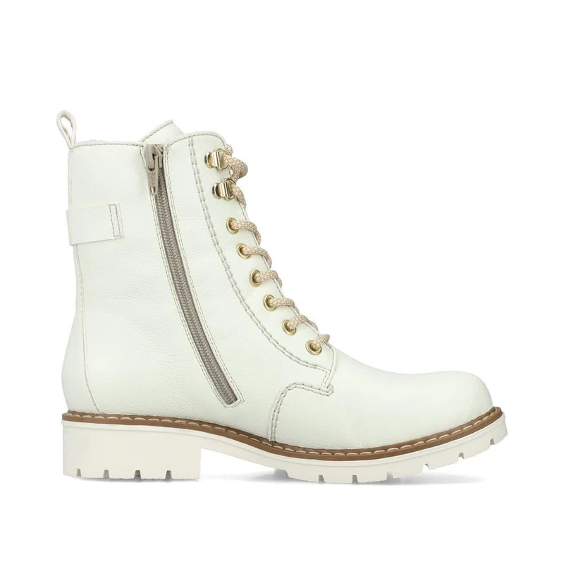 Stiefelette offwhite