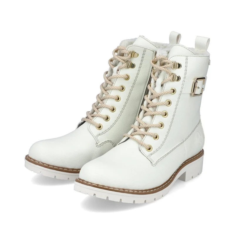 Stiefelette offwhite