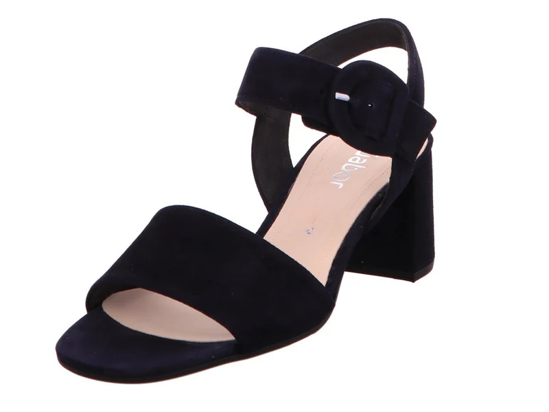 Riemensandalette - bleu marine