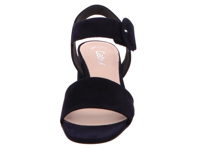 Riemensandalette - bleu marine