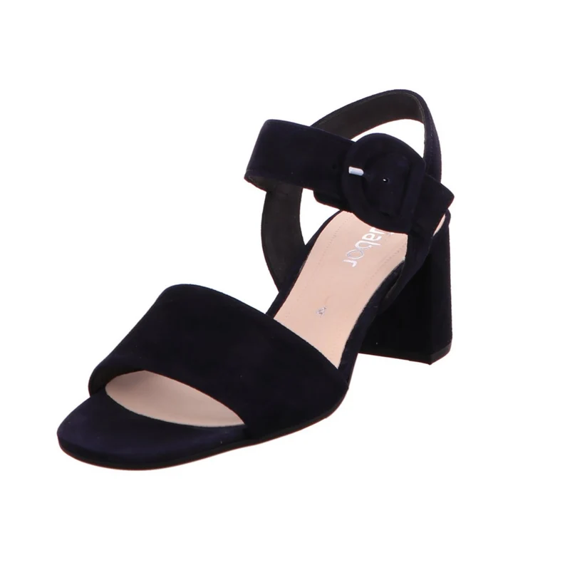 Riemensandalette - bleu marine