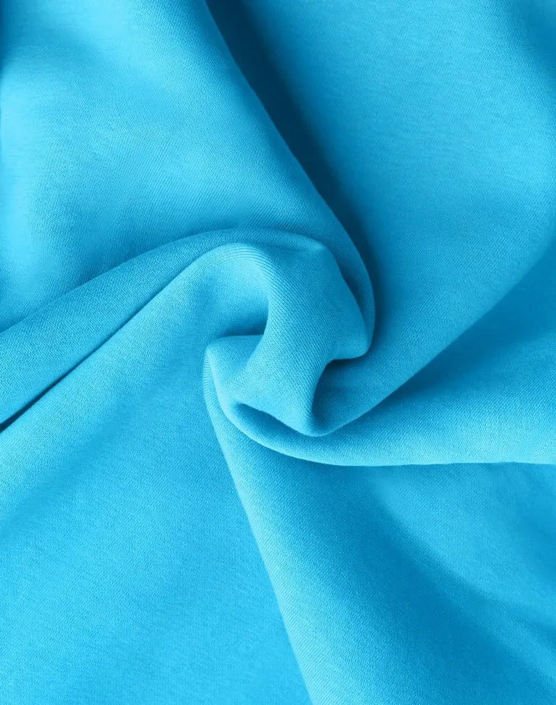 BASIC HOODIE (AQUA BLUE)