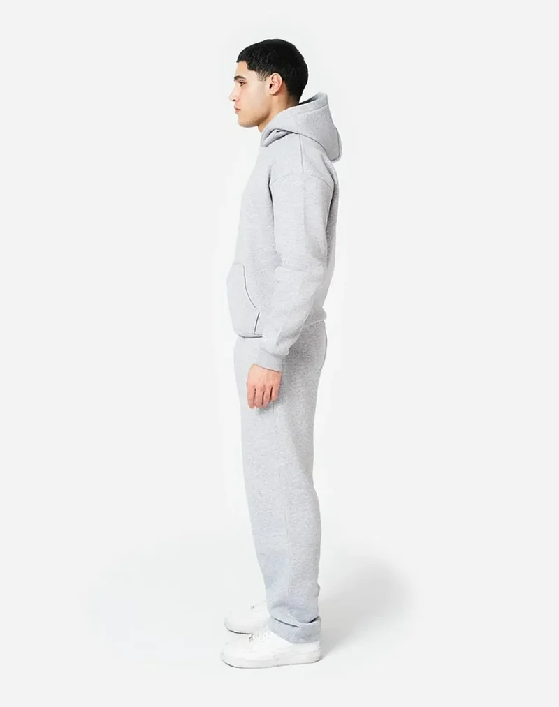 TRACKSUIT SET (GREY MELANGE)