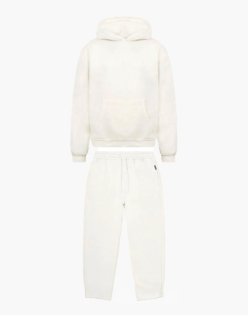 TRACKSUIT SET (CREAM WHITE)