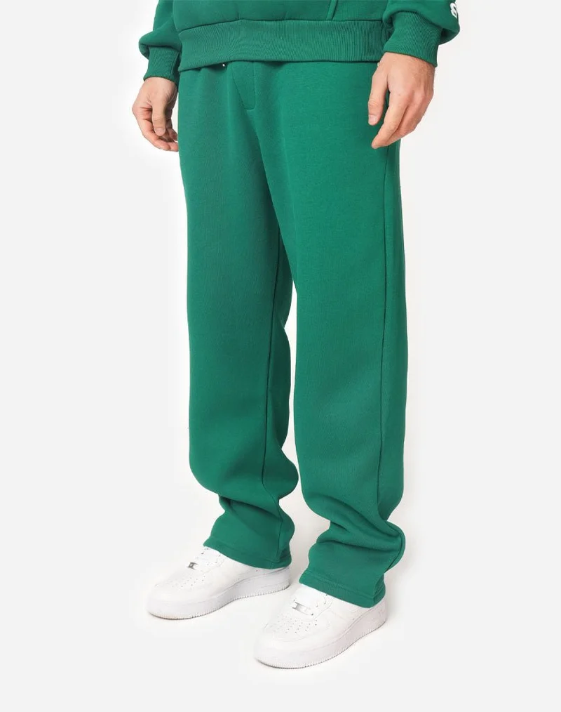 BASIC OPEN LEG JOGGER (WOOD GREEN)