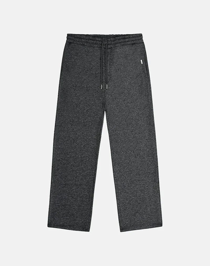 BASIC OPEN LEG JOGGER (DARK GREY MELANGE)