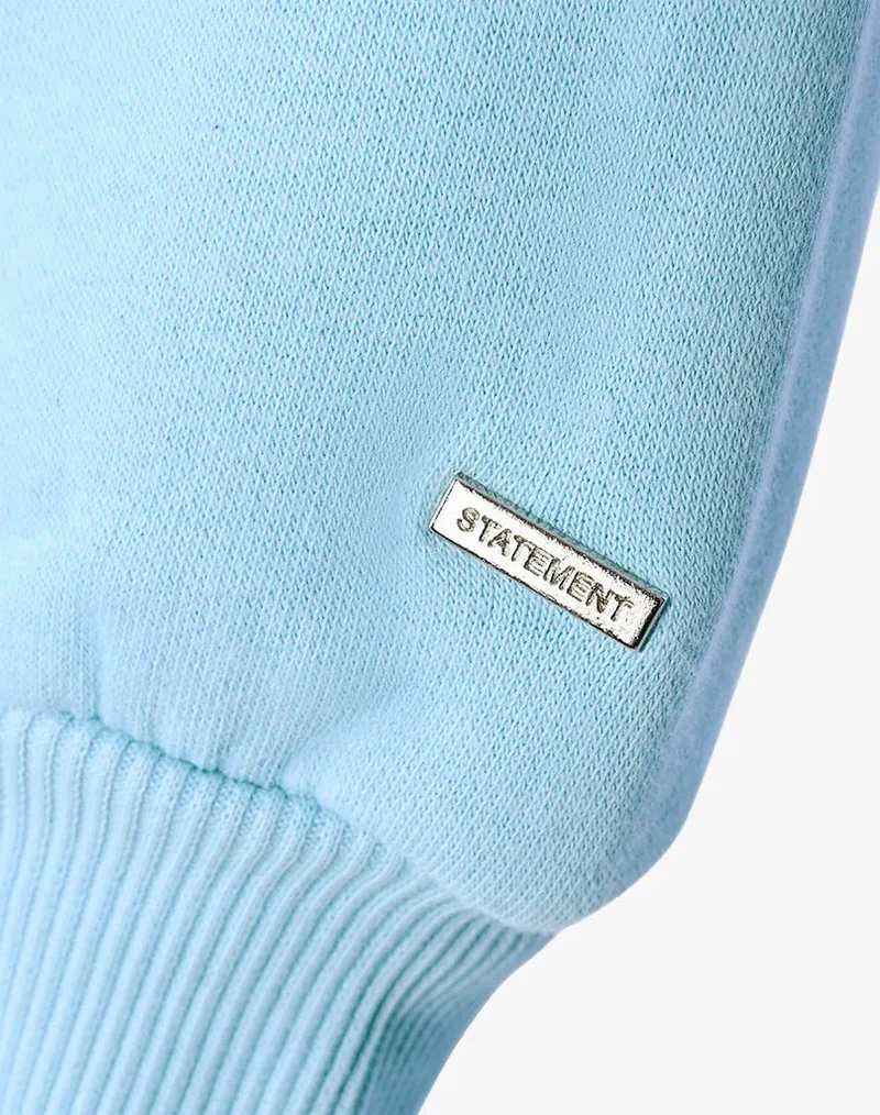RAGLAN ZIP-HOODIE (ICE BLUE)