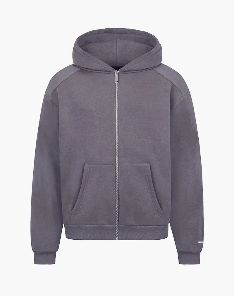 RAGLAN ZIP-HOODIE (ANTHRAZIT)