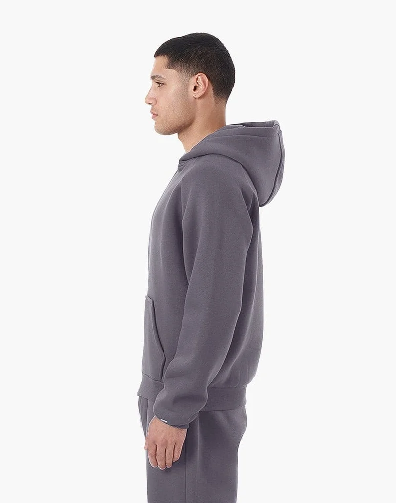 RAGLAN ZIP-HOODIE (ANTHRAZIT)