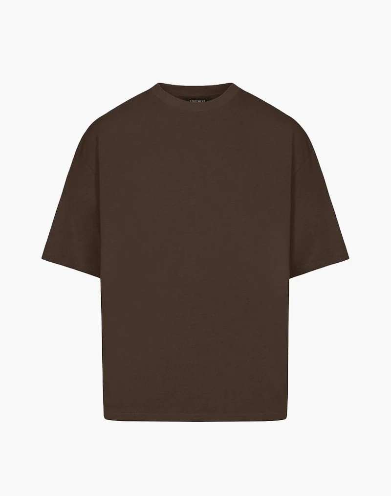 OVERSIZED TEE (CHOCOLATE BROWN)