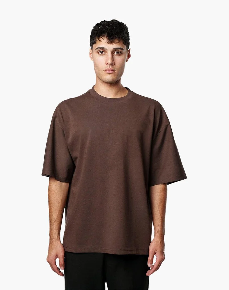 OVERSIZED TEE (CHOCOLATE BROWN)
