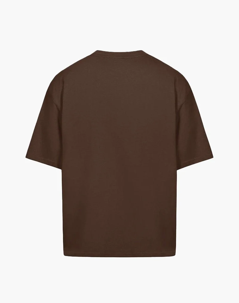 OVERSIZED TEE (CHOCOLATE BROWN)