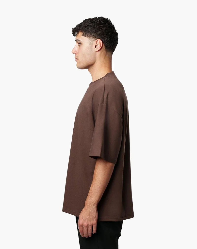 OVERSIZED TEE (CHOCOLATE BROWN)