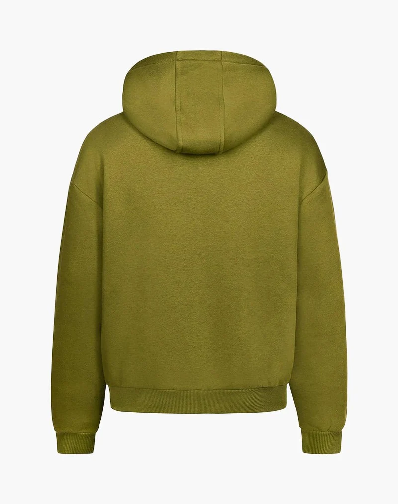 BASIC ZIP-HOODIE (KHAKI)