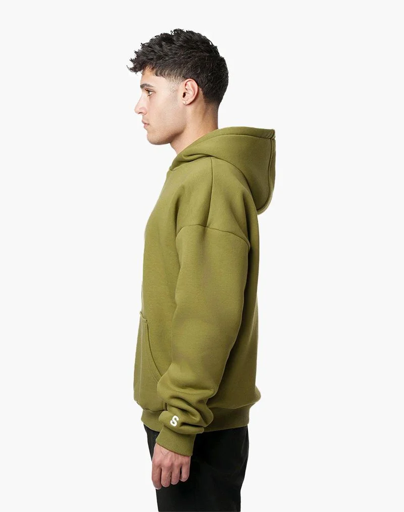 BASIC ZIP-HOODIE (KHAKI)