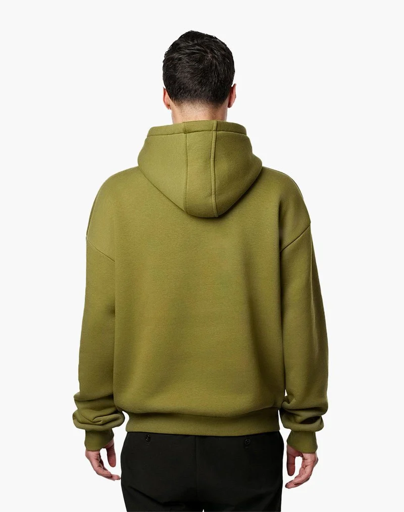 BASIC ZIP-HOODIE (KHAKI)