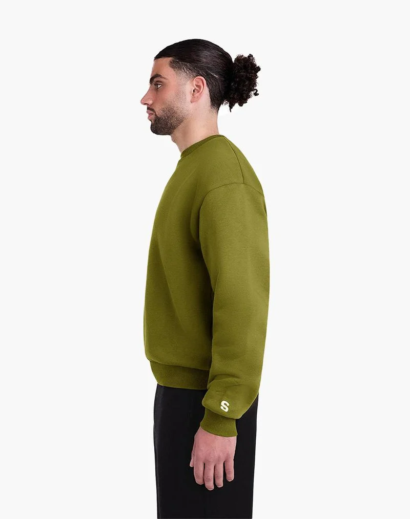 BASIC SWEATER (KHAKI)