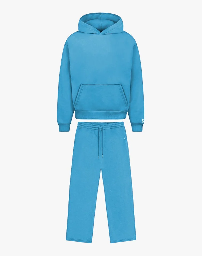 TRACKSUIT SET (AQUA BLUE)