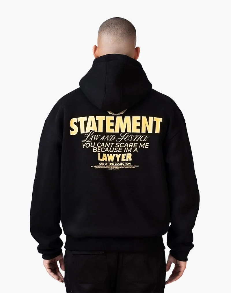 JUSTICE HOODIE (BLACK)
