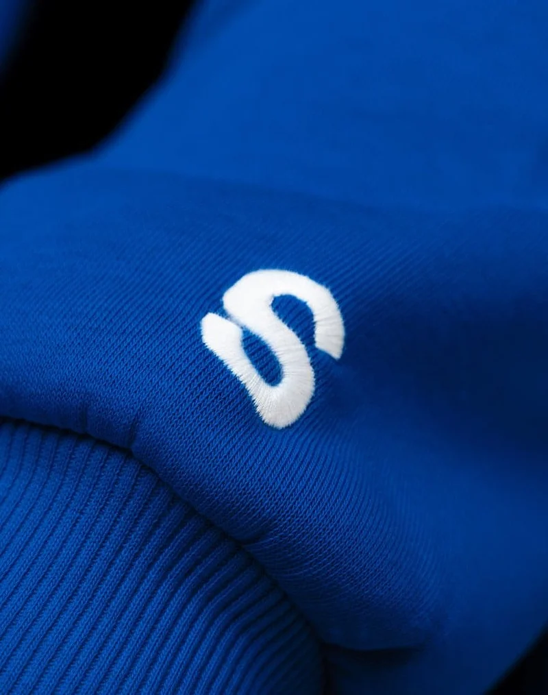 BASIC ZIP-HOODIE (ROYAL BLUE)