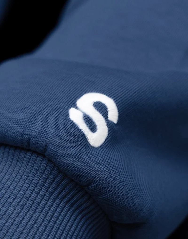 BASIC ZIP-HOODIE (DARK BLUE)