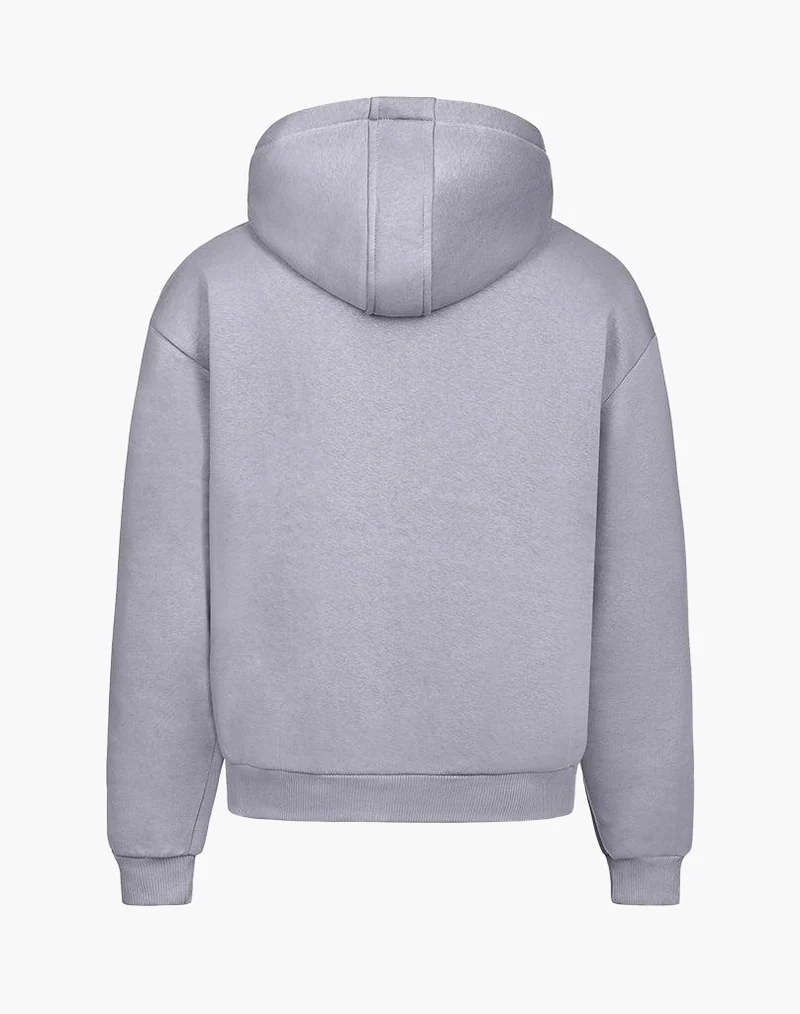 BASIC ZIP-HOODIE (GREY)
