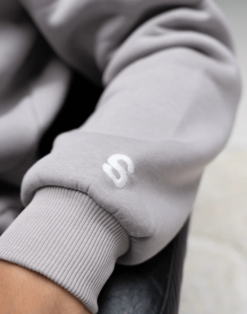 BASIC ZIP-HOODIE (GREY)