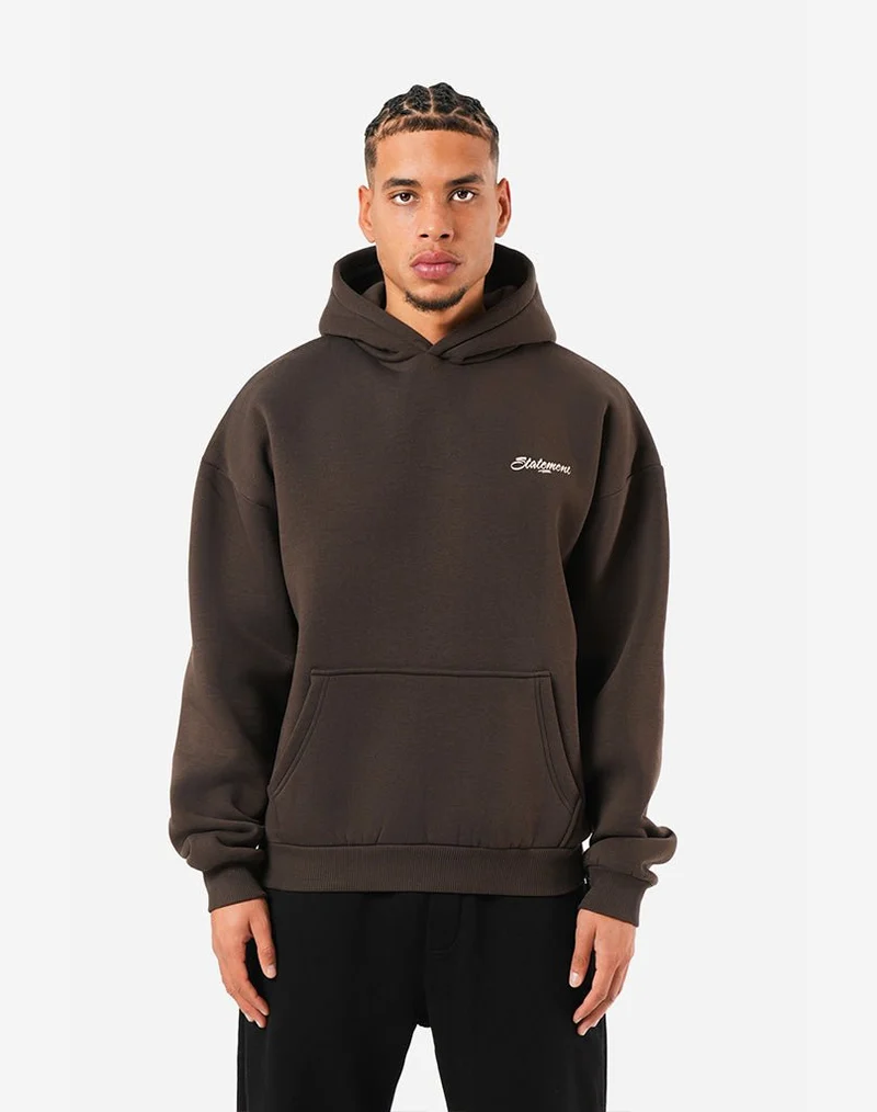 BOXING CLUB HOODIE (BROWN)