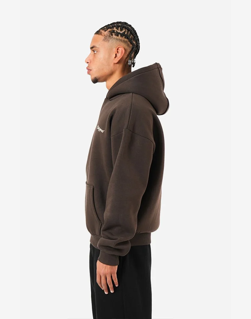 BOXING CLUB HOODIE (BROWN)