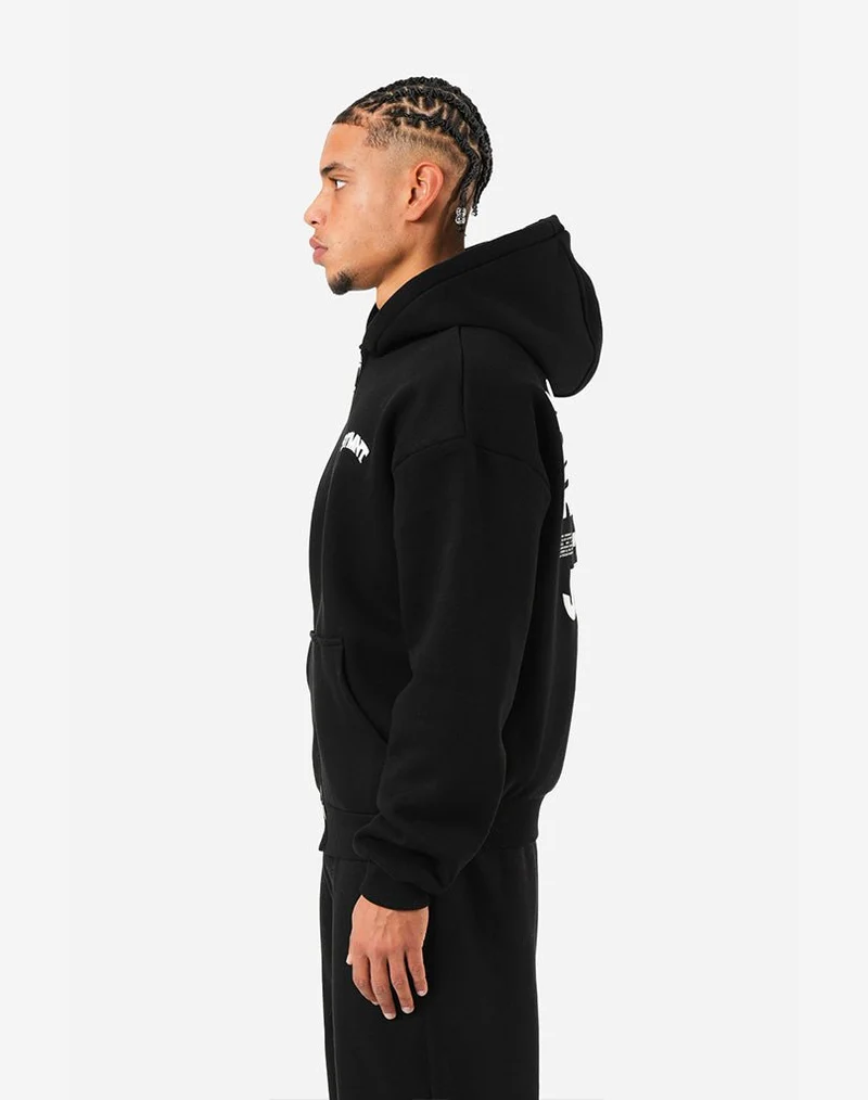 CHAMPION ZIP-HOODIE (BLACK)