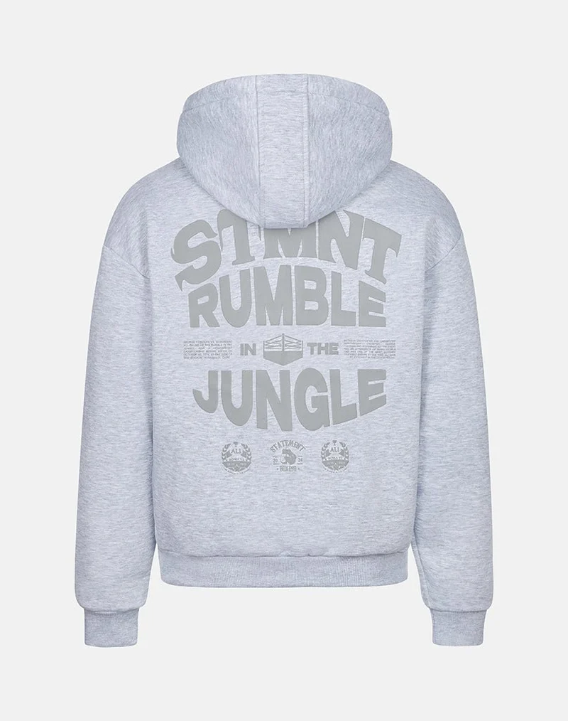 CHAMPION ZIP-HOODIE (GREY MELANGE)